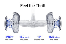 Load image into Gallery viewer, Segway Ninebot S2 Electric Self-Balancing Scooter - Master Your Commute w/t 11.2 mph Max. Speed, 21.7 Mi Range, 10.5” Off Road Tires, Compatible w/t Gokart Kit, UL-2272 Certified