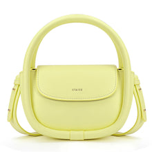 Load image into Gallery viewer, STAISE Designer Top Handle Shoulder Bags for Women, Trendy Mini Crossbody Purses, Women’s Leather Handbags with Straps (Light Yellow)