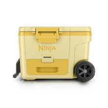 Load image into Gallery viewer, Ninja FrostVault 45QT Cooler with Wheels | Insulated with Temp Dry Storage Drawer | Keeps Ice Cold for Days | for The Beach, Camping, Picnics & More | Daffodil Daze | FB245YL