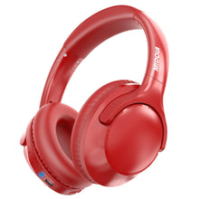 Load image into Gallery viewer, MIDOLA Bluetooth Headphones Over Ear 68H Playtime 6 EQ Wireless Headset with Microphone HiFi Stereo Foldable Lightweight Deep Bass for Travel Home Office Cellphone Red