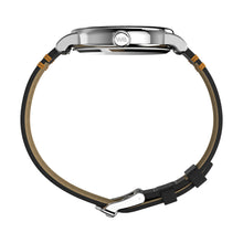 Load image into Gallery viewer, Timex Men's Peanuts Weekender 40mm Watch - Black Strap Orange Dial Silver-Tone Case