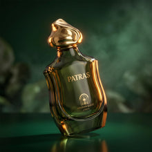 Load image into Gallery viewer, ARABIAN QUEST PATRAS Extrait de Parfum 100ml (3.3 Fl Oz) | Niche Long-Lasting Luxury Unisex Fresh citrus and aromatic Fragrance with Grapefruit, Aquatic Notes & Ambroxan