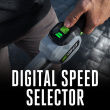 Load image into Gallery viewer, EGO POWER+ String Trimmer, Battery Powered, 16" Trimmer for Weeds and Grass with POWERLOAD, LINE IQ, Telescopic Carbon Fiber Shaft, Includes 56V 4.0Ah Battery and Charger - ST1623T