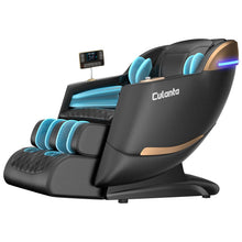 Load image into Gallery viewer, Culanta Massage Chair Full Body, Zero Gravity SL-Track Shiatsu Massage Recliner Chair with Body Scan, Airbags, Foot Rollers, Deep Yoga Stretch, Heating (U1-Black)
