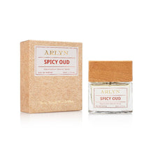 Load image into Gallery viewer, ARLYN Spicy Oud Eau De Parfum Inspired by T. Ford Oud Wood, Perfume for Men, Luxury Fragrance - Vegan, Cruelty-Free, and Eco-Conscious (1.7oz / 50ml)