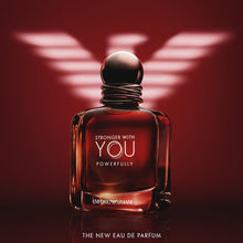 Load image into Gallery viewer, Armani Beauty - Stronger With You Powerfully - Cologne for Men - Warm and Spicy Men’s Fragrance - With Chestnut Accord, Sweet Cherry & Lavender - 3.3 Fl Oz