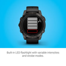 Load image into Gallery viewer, Garmin epix Pro (Gen 2) Sapphire Edition, 47mm, High Performance Smartwatch, Advanced Training Technology, Built-in Flashlight, Black