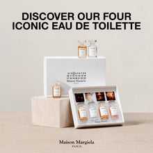 Load image into Gallery viewer, Maison Margiela - Replica - 4-Piece Fragrance Discovery Set - With Lazy Sunday Morning, Jazz Club, By the Fireplace, & Autumn Vibes - Perfume Samples - 0.24 Fl Oz Each