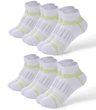 Load image into Gallery viewer, BAMBOO COOL Mens Ankle Socks Bamboo Viscose Athletic Moisture-Wicking Low Cut Running Cushioned Socks