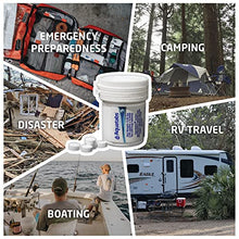 Load image into Gallery viewer, Aquatabs 397mg Water Purification Tablets (100 Pack). Water Filtration System for, Camping, Emergencies, Survival, and RVs. Easy to Use Water Treatment and Disinfection.
