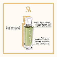 Load image into Gallery viewer, Swiss Arabian Valencia - Luxury Products From Dubai - Long Lasting, Addictive Personal EDP Spray Fragrance - Seductive Signature Aroma - 3.4 Oz