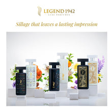 Load image into Gallery viewer, Legend 1942 Luxe Perfumes by Amitabh Bachchan | Heritage White Long Lasting Perfume For Men & Women | Cologne - Woody Fragrance | Birthday Anniversary Husband Wife Gifts | Everyday Essentials | 100Ml