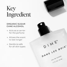 Load image into Gallery viewer, DIME Beauty Dans Les Bois Perfume - Woody Floral, 1.7 oz