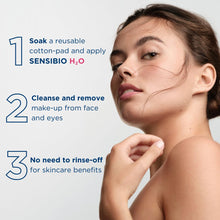Load image into Gallery viewer, Bioderma Sensibio H2O Micellar Water, Duo Pack Makeup Remover Cleanser, Gentle for Skin, Fragrance-Free & Alcohol-Free, Gentle Face Cleanser for Sensitive Skin