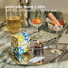 Load image into Gallery viewer, MALIN+GOETZ Leather Perfume Oil + Scented Candle Set | Vegan & Cruelty-Free | notes of nostalgia