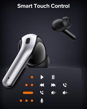 Load image into Gallery viewer, TAGRY Bluetooth Headphones True Wireless Earbuds 60H Playback LED Power Display Earphones with Wireless Charging Case IPX5 Waterproof in-Ear Ear buds with Mic for TV Smart Phone Laptop Computer Sports
