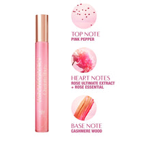 Load image into Gallery viewer, Charlotte Tilbury Love Frequency Eau De Parfum - Pheromone Enhancing Floral Perfume Enriched with Naturally-Derived Oils - Long-Lasting Scent with Notes of Patchouli Musk & Rose (100ml)