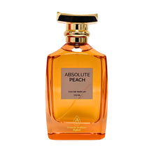 Load image into Gallery viewer, French Arabian Perfumes Absolute Peach Perfume 100ml EDP - Unisex Fragrance with Bitter Peach Scent Long Lasting Perfect for Peach Lovers Warm Weather