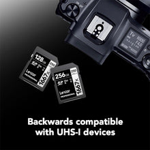 Load image into Gallery viewer, Lexar 512GB Professional 1066x SDXC Memory Card, UHS-I, C10, U3, V30, Full-HD & 4K Video, Up To 160MB/s Read, for DSLR and Mirrorless Cameras (LSD1066512G-BNNNU)