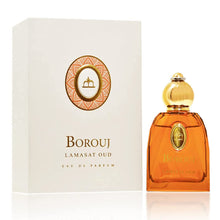 Load image into Gallery viewer, Dumont BOROUJ LAMASAT OUD - 85ml Travel Size - Arabic Inspired Unisex Perfume for Men & Women - Musky, Woody & Oriental Fragrance - Long Lasting Cologne Mist & Body Spray - for Him & Her