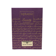 Load image into Gallery viewer, Patek Maison Merakái Serenity Eau de Parfum with Notes of Kiwi, Citrus, Floral Accord & Ambrette - Grounding Texas Cedar Luxury Perfume for Men & Women - 100 ml