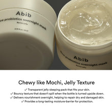 Load image into Gallery viewer, Abib Rice Probiotics Overnight Mask Barrier Jelly 2.71 fl oz I Intensive Hydrating Nourishing for Skin Barrier, Bouncy Skin Texture, Less Stress