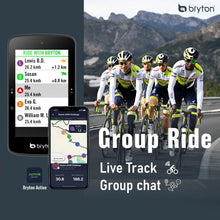 Load image into Gallery viewer, Bryton Rider S800 Sensor Bundle 3.4 Inch Color LCD Touchscreen GPS Bike/Cycling Computer Offline USA Map, Compatible with Bike Radar, 36hrs Long Battery Life, Navigation with Turn-by Turn Follow Track