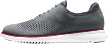 Load image into Gallery viewer, Cole Haan mens 2.zerogrand Laser Wingtip Lined Oxford, Gray Pinstripe/Optic White, 9 Wide US