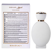 Load image into Gallery viewer, Khadlaj Sawaar Vanille Blanc – Vanilla, Sweet, Woody – Extrait de Parfum Long-Lasting Fragrance for Everyone, 3.4 Ounce / 100 ml