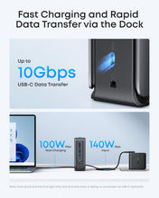 Load image into Gallery viewer, Anker Nano Laptop Docking Station, 13in1 Dock with Detachable 6in1 USBC Hub