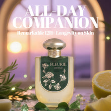 Load image into Gallery viewer, A CENTER Riiffs Fleurie Emerald Women's Gourmand Perfume Eau de Parfum - Vanilla, Caramel, Floral, Lemon Luxury Scent with 24H Longevity | 3.4 Fl Oz 80% Vol Seductive Edible Fragrance