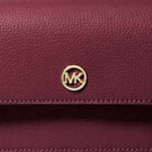 Load image into Gallery viewer, Michael Kors Jet Set Travel Small Crossbody Bag (Oxblood)