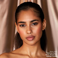 Load image into Gallery viewer, ICONIC LONDON Multi-Use Cream Blush, Bronze and Highlight Palette | Cruelty-Free, Vegan Makeup