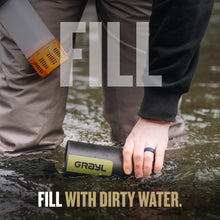 Load image into Gallery viewer, GRAYL GeoPress Replacement Filter & Purifier Cartridge (Hi-Vis Orange)