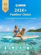Load image into Gallery viewer, Niphean Inflatable Stand Up Paddle Board with Stabiltrac Fin Design and SUP Accessories, Anti-Slip EVA Deck, 10’6’’ Inflatable Paddle Boards for Adults & Youth of All Skill Levels