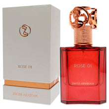 Load image into Gallery viewer, Swiss Arabian Rose 01 - Luxury Products From Dubai - Long Lasting, Addictive Personal EDP Spray Fragrance - Seductive Signature Aroma - 1.7 Oz