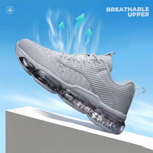 Load image into Gallery viewer, Womens Walking Running Shoes Air Cushion Basketball Sneakers Fashion Tennis Breathable Sport Gym Fitness Cross Trainers Shoes Light Grey 6.5