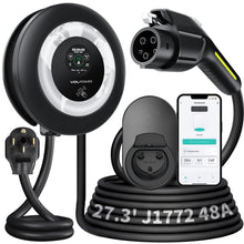 Load image into Gallery viewer, VDLPOWERVP Level 2 EV Charger, 11.5KW /50A Fast Home Charging Station, 27.3ft Extended Charging Cable, J1772 Wall Car Charger with Smart App (WiFi), 240V Electric Car Charger with NEMA 14-50 EC51B