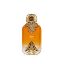 Load image into Gallery viewer, Nabeel Areej - Luxus Edition for Unisex - Arabian Perfume for Women & Men - Eau de Parfum with Amber, Mandarin, Bergamot, Patchouli, Orange Scent - Arabic Cologne - Travel Size - 3.3 oz EDP Spray