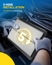 Load image into Gallery viewer, PHILTOP Engine Air Filter CA11942 for Hyundai Sonata 2015-2019 & Kia Optima 2016-2020, 2.0L 2.4L, Rigid Panel