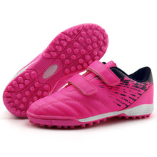 Load image into Gallery viewer, brooman Kids Comfortable Turf Soccer Shoes Athletic Football Shoes (10,Pink)
