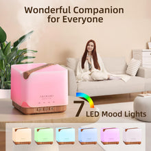 Load image into Gallery viewer, ASAKUKI Essential Oil Diffuser for Home Large 700 ml Humidifier