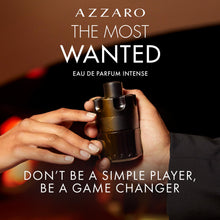Load image into Gallery viewer, Azzaro The Most Wanted Eau de Parfum Intense - Woody & Seductive Mens Cologne - Fougère, Ambery & Spicy Fragrance for Date Night - Lasting Wear - Luxury Perfumes for Men - Travel Size, 1.6 Fl. Oz
