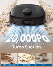Load image into Gallery viewer, eufy Robot Vacuum E28, 20,000 Pa Suction, Roller Mop with HydroJet System, Portable Carpet for Deep Cleaning,All-in-One Robot Vacuum and Mop Combo, Zero-Tangling, Corner-to-Edge Cleaning (Upgraded)
