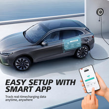 Load image into Gallery viewer, VDLPOWERVP Level 2 EV Charger, 11.5KW /50A Fast Home Charging Station, 27.3ft Extended Charging Cable, J1772 Wall Car Charger with Smart App (WiFi), 240V Electric Car Charger with NEMA 14-50 EC51B