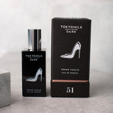 Load image into Gallery viewer, TOKYOMILK Femme Fatale Eau de Parfum, 1.6 fl. oz, 47.3 ml – Black Fig, Sandalwood, Violet, Heliotrope – Sophisticated & Elegant Design, Men & Women’s Perfume, Eau de Parfum Spray