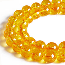 Load image into Gallery viewer, 60pcs 6mm Natural Citrine Beads Gemstone Beads Round Loose Beads for Jewelry Making