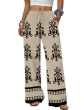 Load image into Gallery viewer, Sampeel Summer Outfits for Women Trendy 2026 Spring Clothes Boho Pants Comfy Clothing Fashion Vacation Outfits Western Cruise Concert Trousers Apricot S