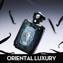 Load image into Gallery viewer, SWAR SEDUIRE Amber & Spice Intense Eau de Parfum for Men - Oud & Smoky Vanilla Leather | 100ml Eau de Parfum | Long Lasting | Everyday Sophistication | Exceptional Gift (SWAR SEDUIRE)