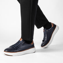 Load image into Gallery viewer, Bruno Marc Men's Dress Fashion Sneakers Casual Shoes,Size 9.5,Navy,SBFS2418M